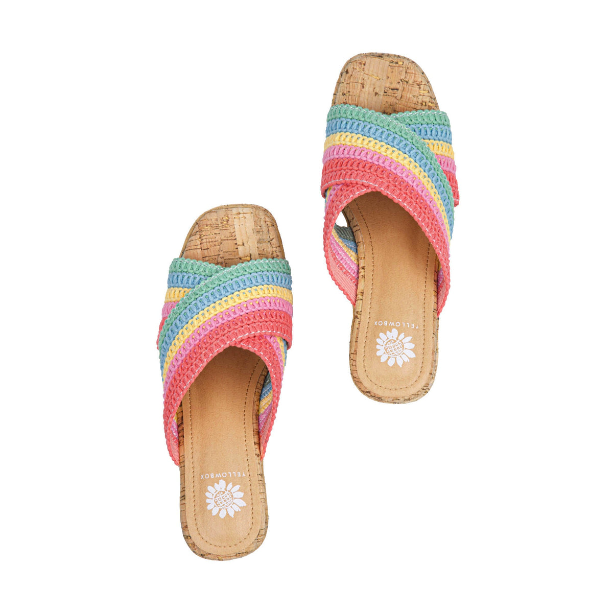 Yellow Box Footwear Discount | Halva Wedge Sandal - Pink Multi