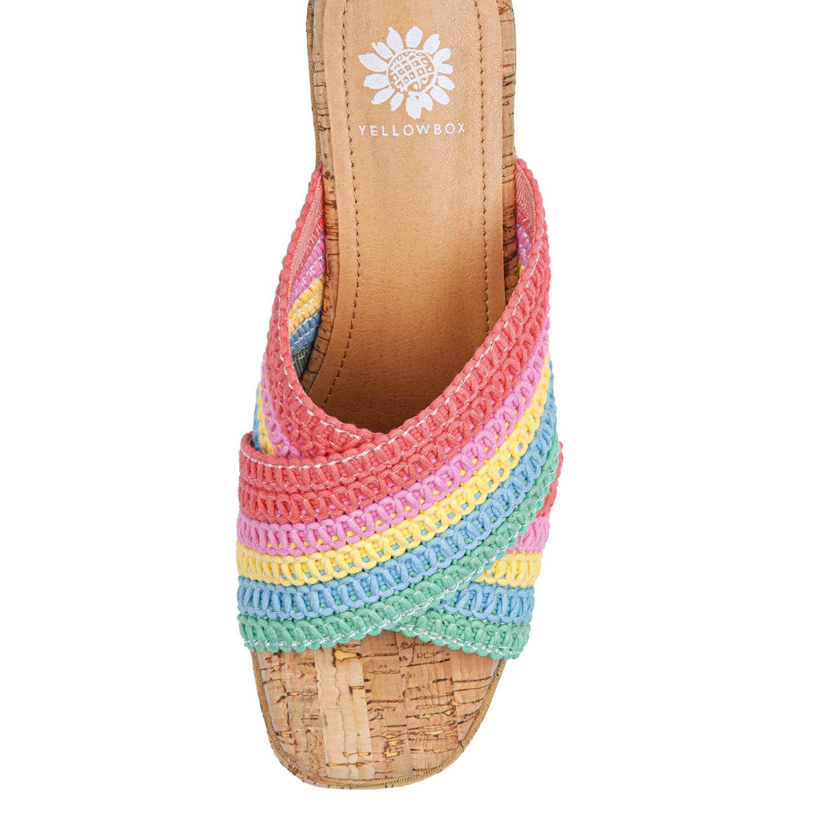 Yellow Box Footwear Discount | Halva Wedge Sandal - Pink Multi