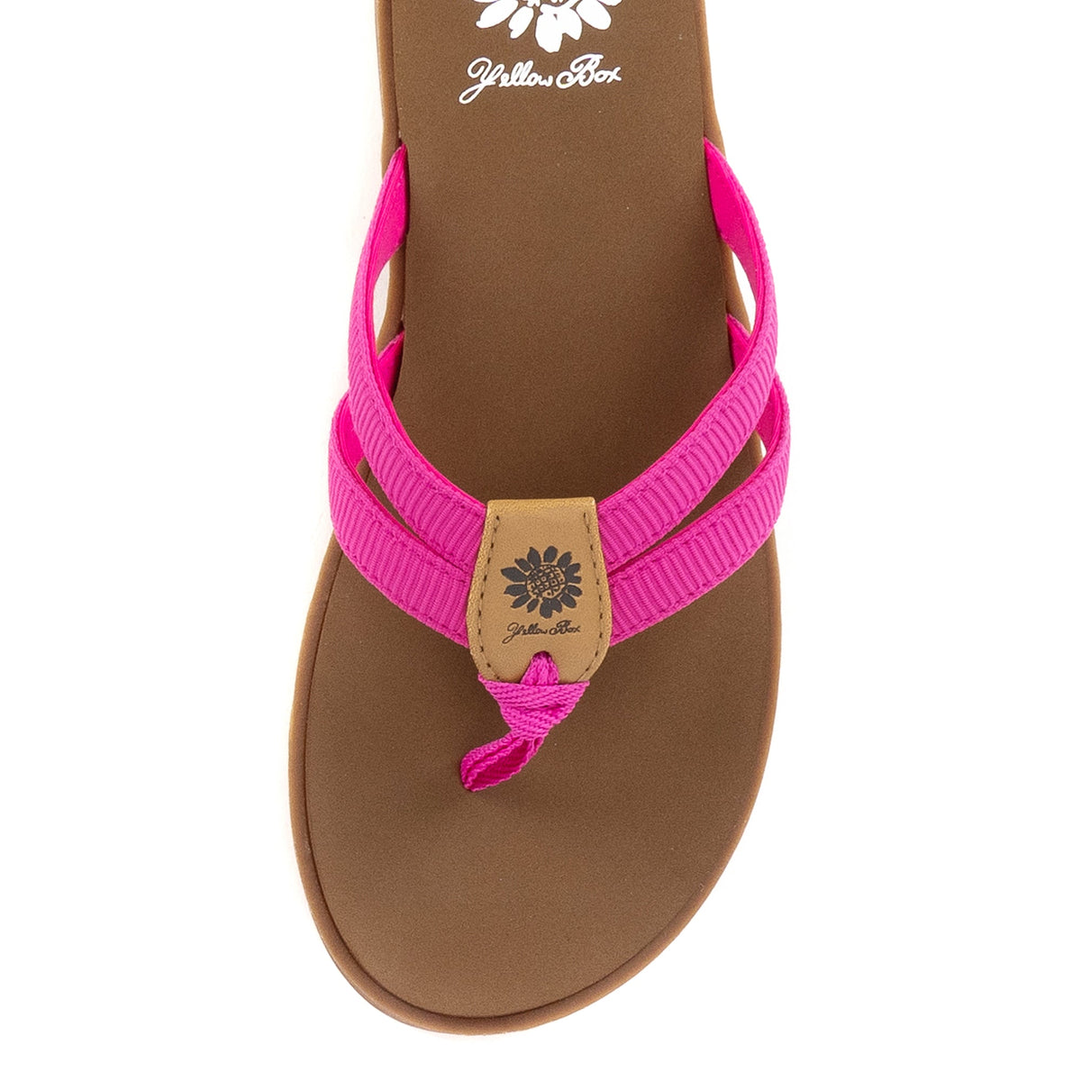 Yellow Box Footwear Premium | Femmie Flip Flop Sandal - Fuchsia