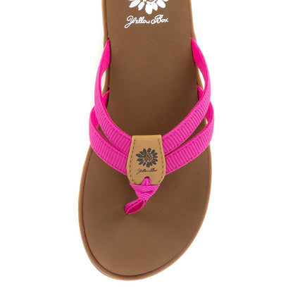 Yellow Box Footwear Premium | Femmie Flip Flop Sandal - Fuchsia