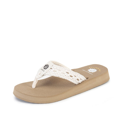 Yellow Box Footwear Essential | Niles Flip Flop - Ivory