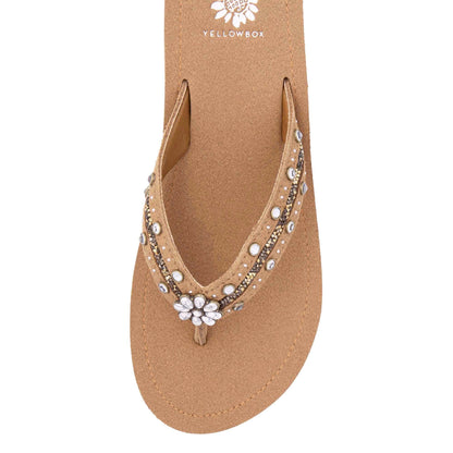 Yellow Box Footwear Great Value | Terell Wedge Sandal - Tan