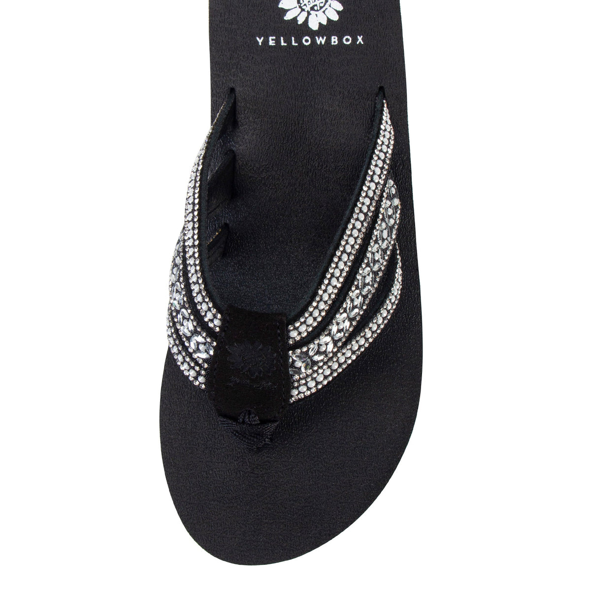 Yellow Box Footwear Essential | Laka Flatform Sandal - Black White