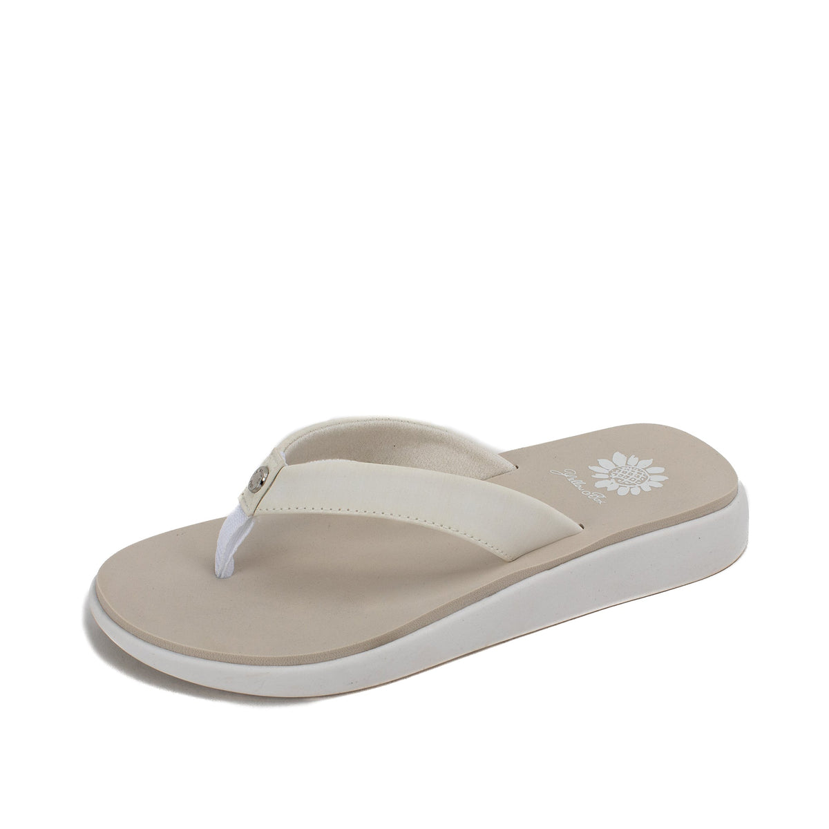 Yellow Box Footwear Signature | Ginza Sandal - White