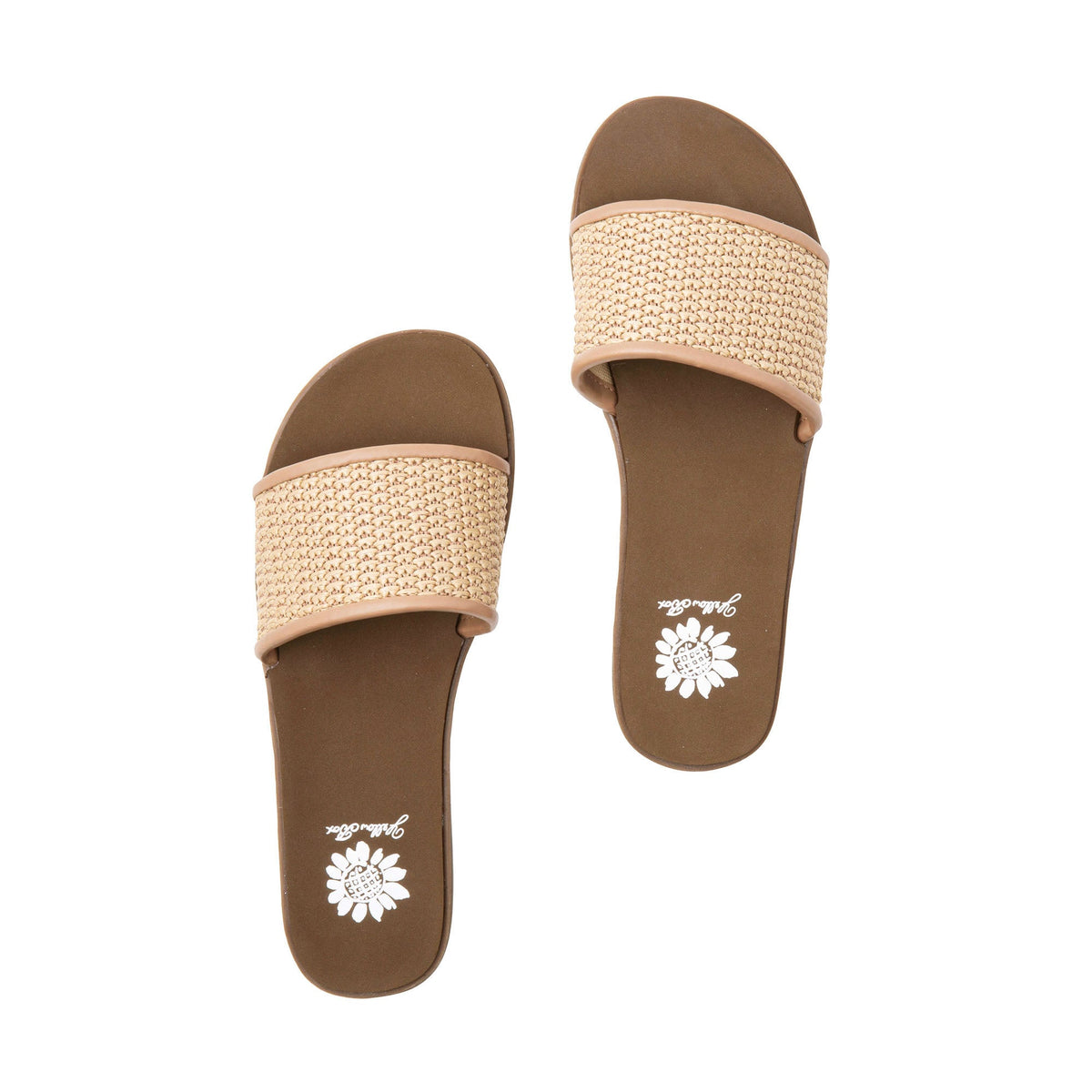 Yellow Box Footwear Featured | Faustin Slide Sandal - Tan