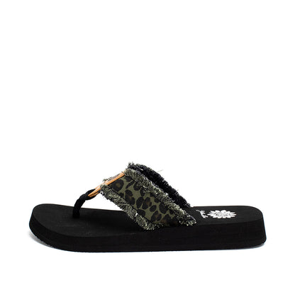 Yellow Box Footwear Premium | Fayth Flip Flop - Olive