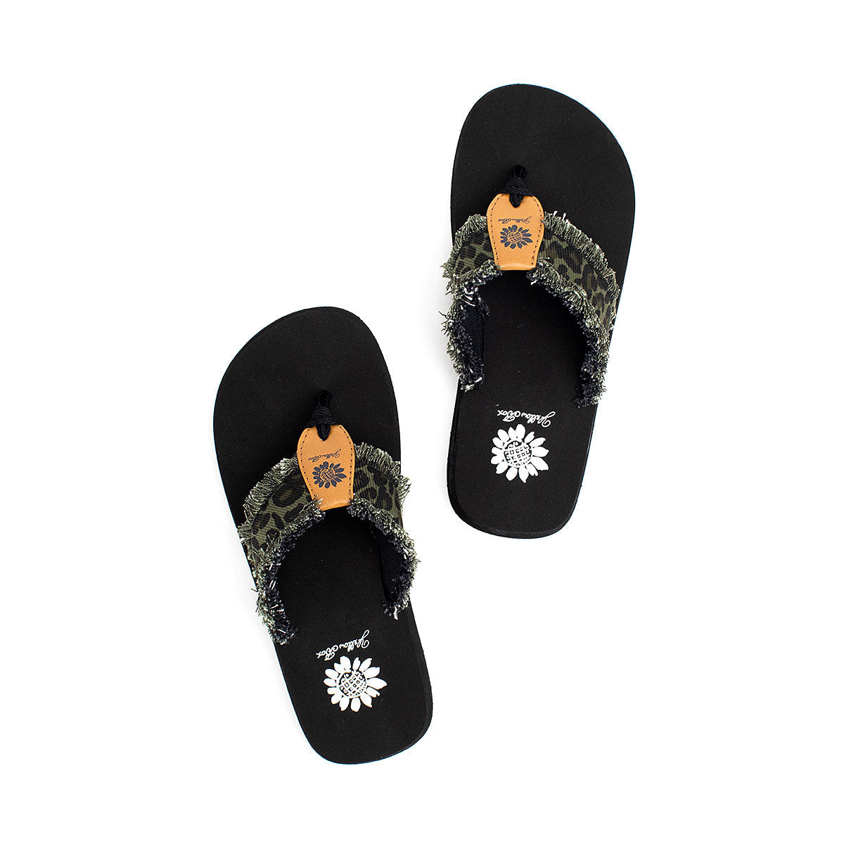 Yellow Box Footwear Premium | Fayth Flip Flop - Olive