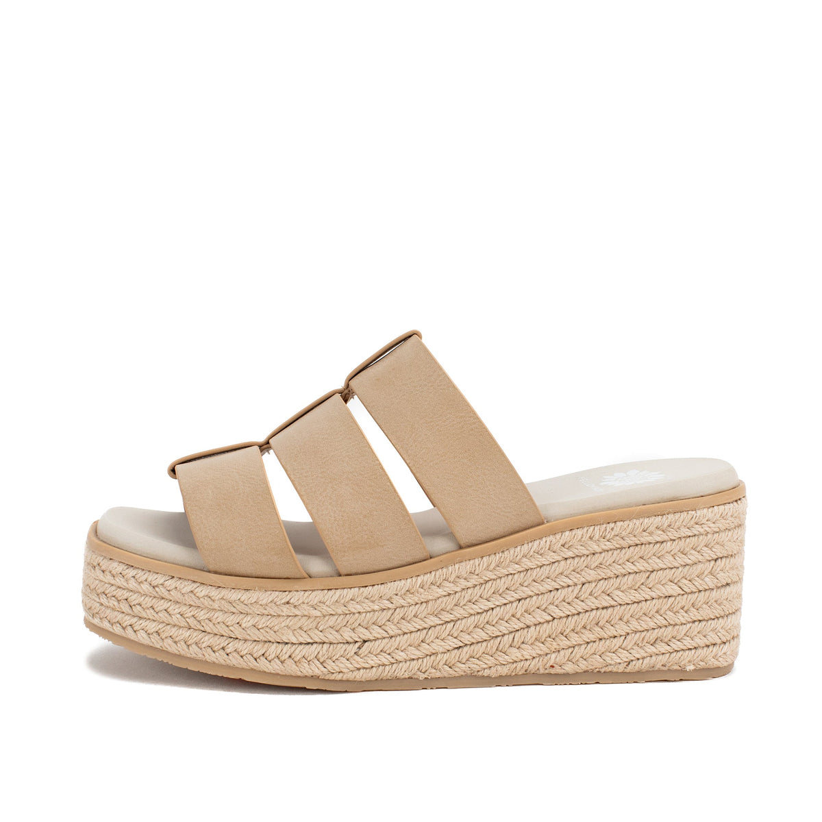 Yellow Box Footwear Exclusive | Joy Platform Wedge - Natural