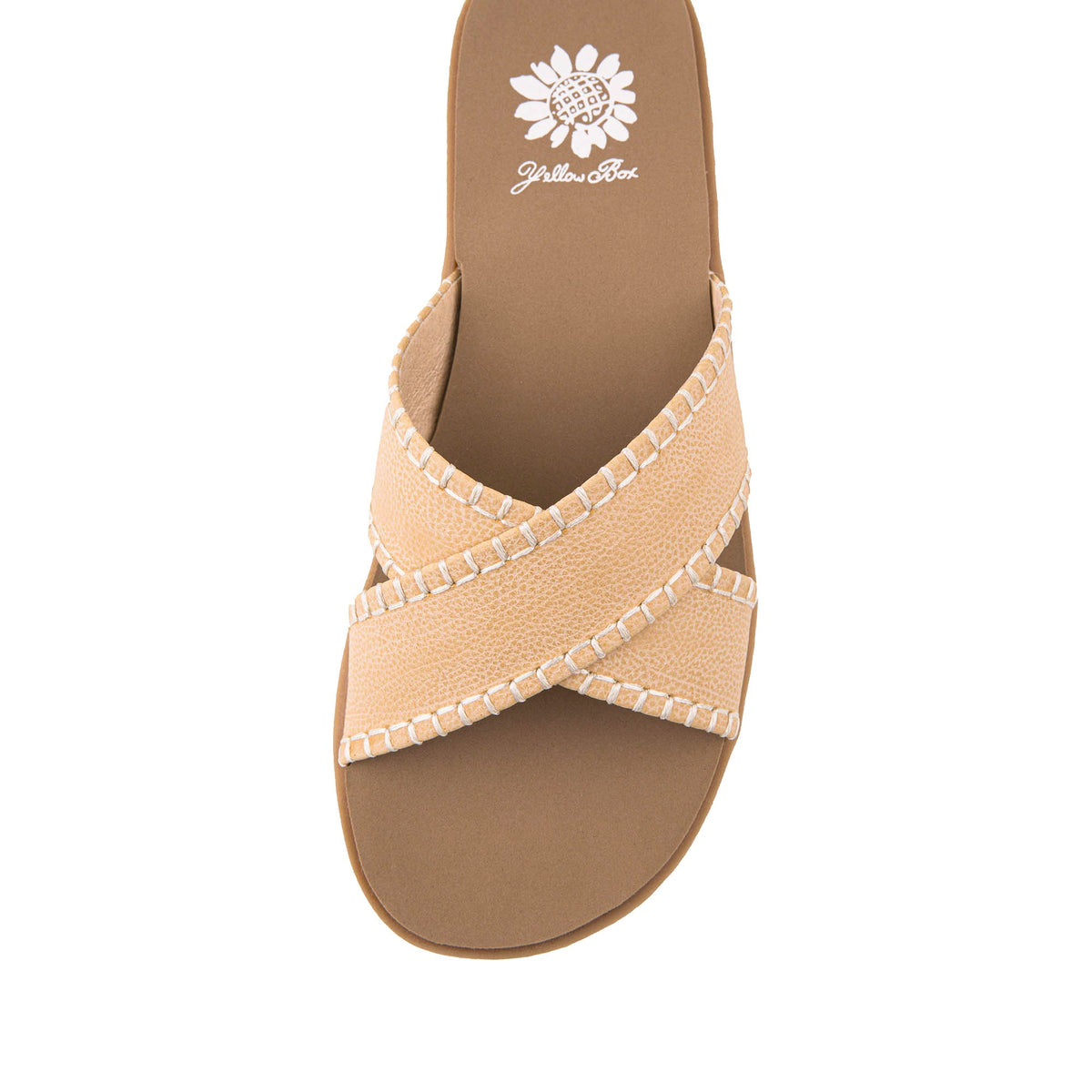 Yellow Box Footwear Quality | Fariel Slide Sandal - Natural