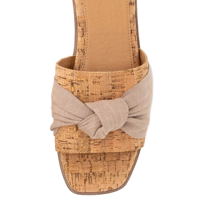 Yellow Box Footwear Discount | Kimia Slide Sandal - Cork