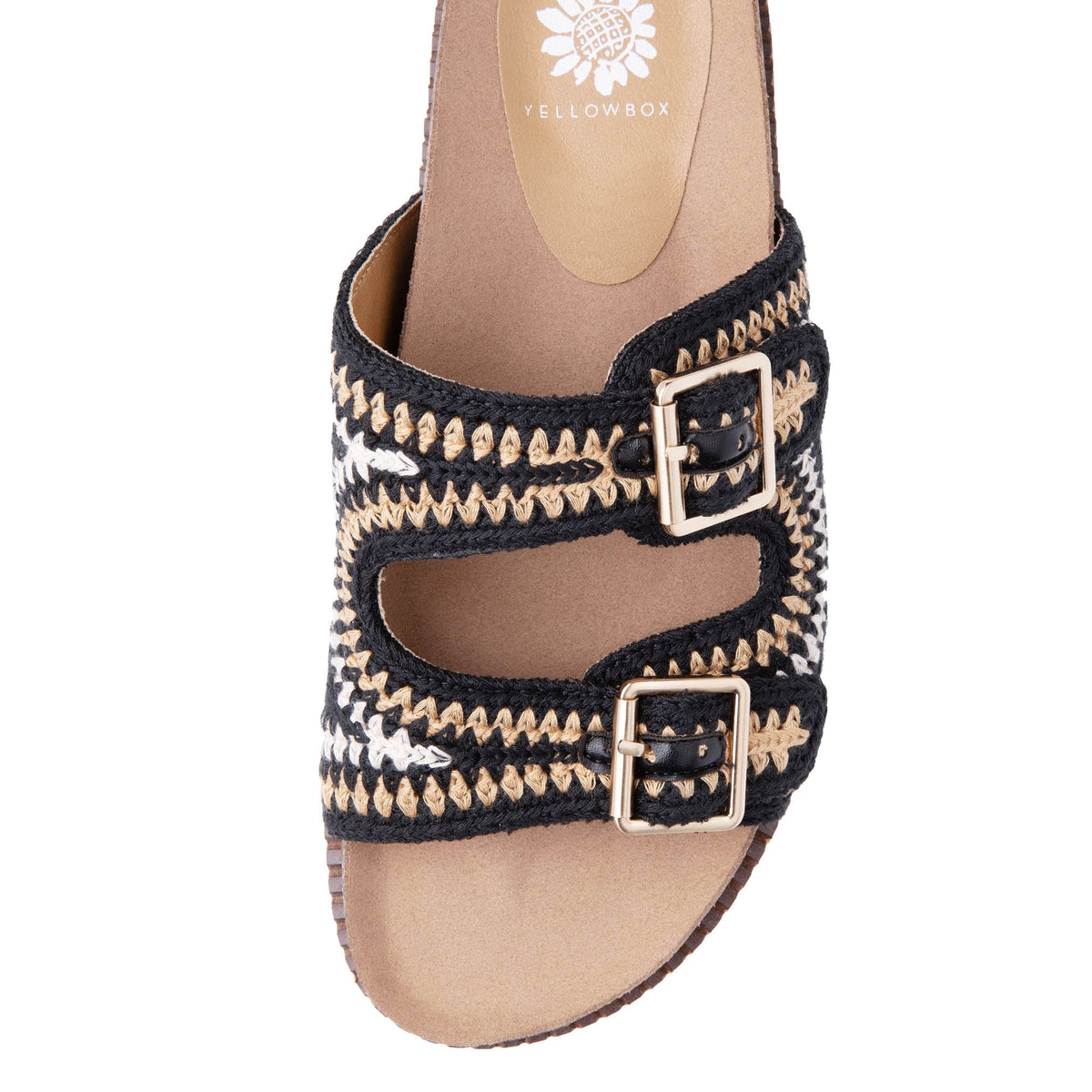 Yellow Box Footwear Featured | Holden Slide Sandal - Black