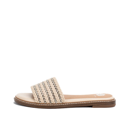 Yellow Box Footwear Top Pick | Lasky Slide Sandal - Ivory