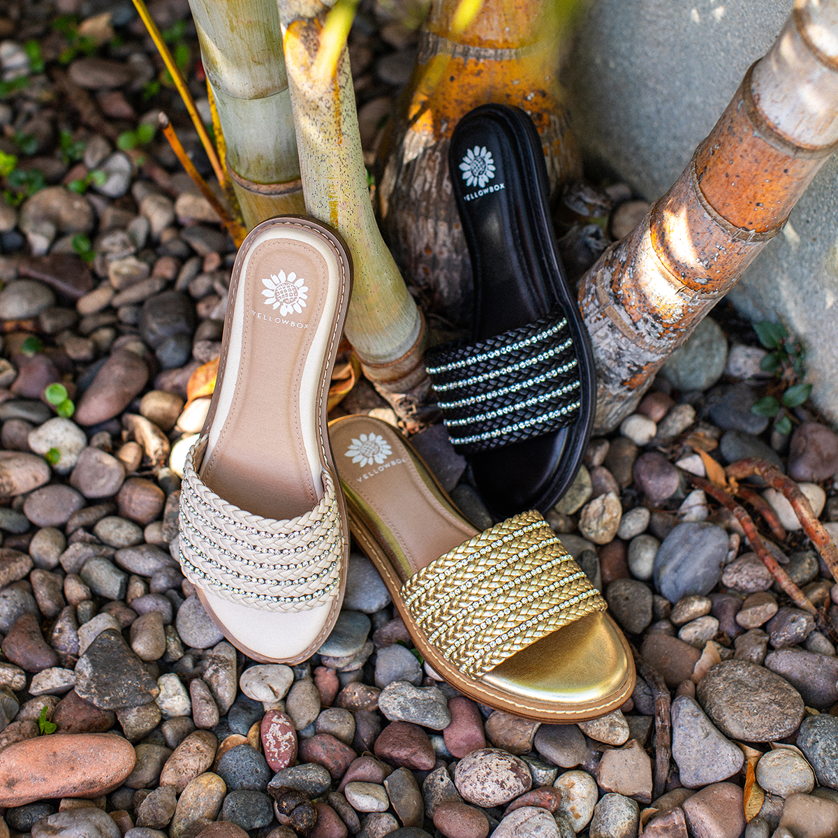 Yellow Box Footwear Top Pick | Lasky Slide Sandal - Ivory