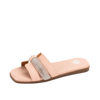 Yellow Box Footwear Latest | Kerria Slide Sandal - Blush