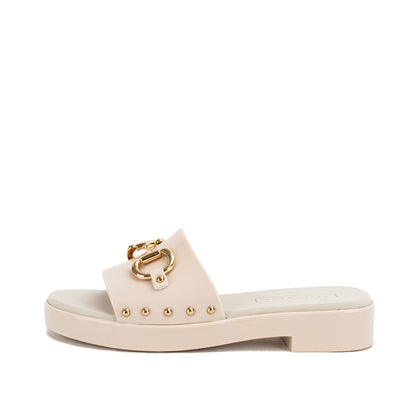 Yellow Box Footwear Great Value | Anabel Jelly Sandal - Ivory