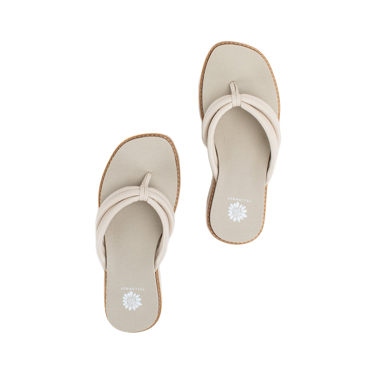 Yellow Box Footwear Customer Favorite | Hasani Flatform Sandal - Ivory