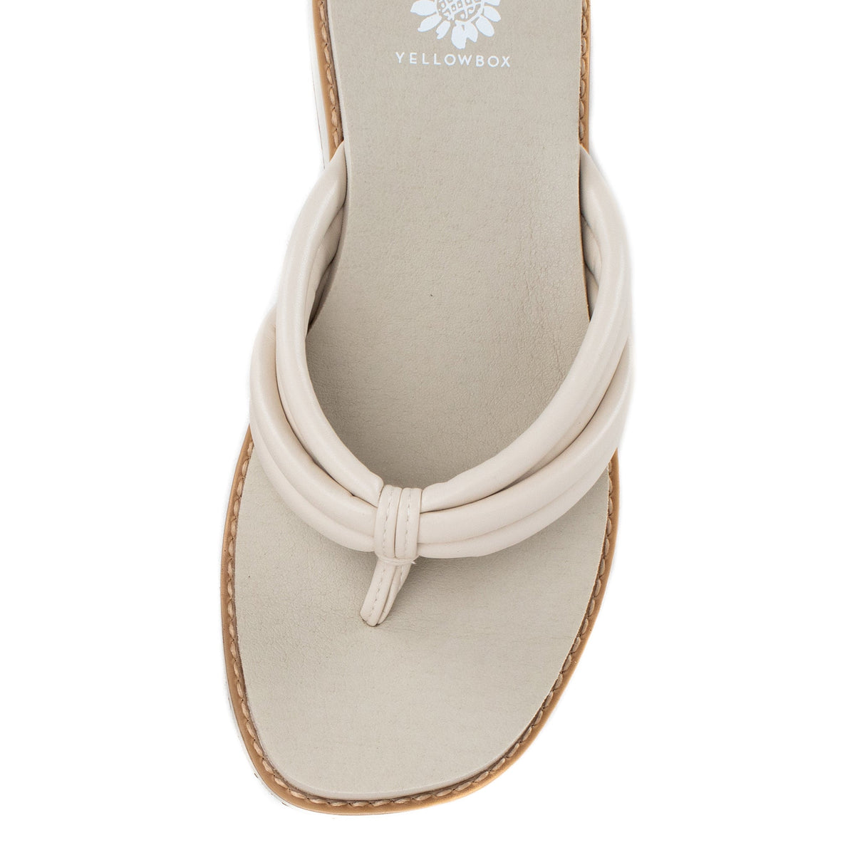 Yellow Box Footwear Customer Favorite | Hasani Flatform Sandal - Ivory