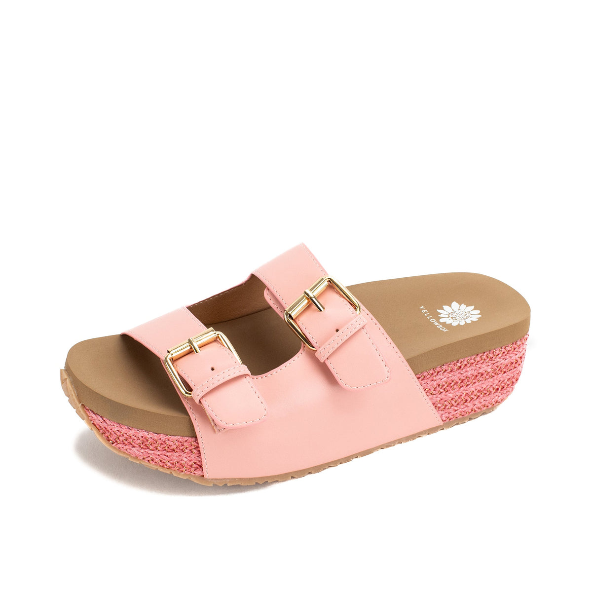 Yellow Box Footwear Top Pick | Bahia Flatform Sandal - Pink