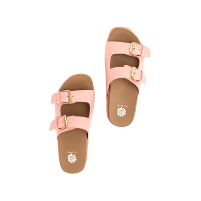 Yellow Box Footwear Top Pick | Bahia Flatform Sandal - Pink