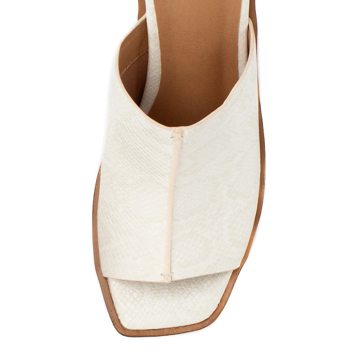 Yellow Box Footwear Quality | Vellore Wedge Sandal - White Multi
