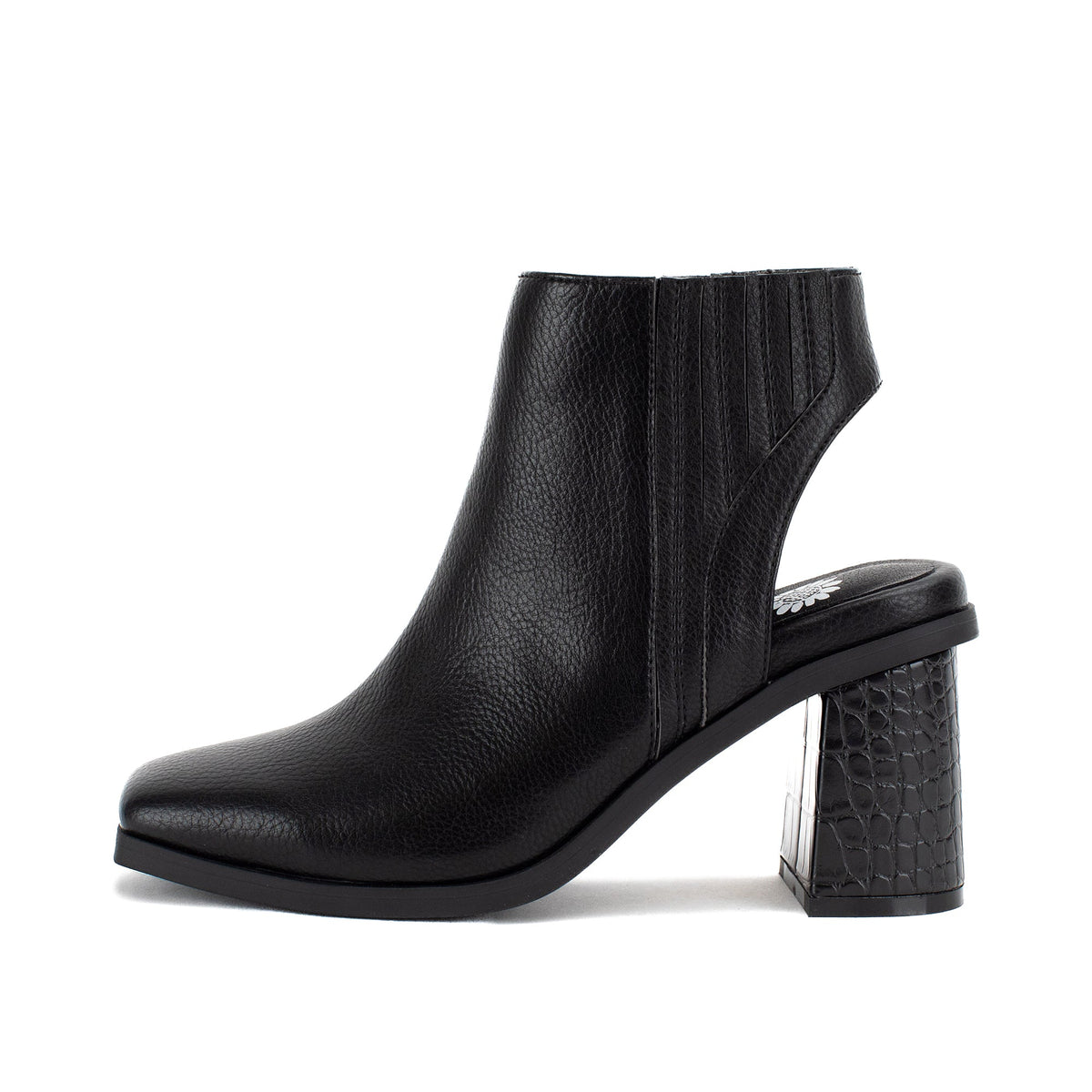 Yellow Box Footwear Everyday | Millar Heeled Bootie - Black