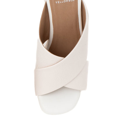 Yellow Box Footwear Recommended | Ovilia Platform Heell - Ivory