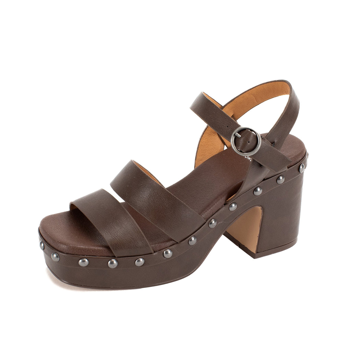 Yellow Box Footwear Latest | Orsha Platform Heel - Dark Brown