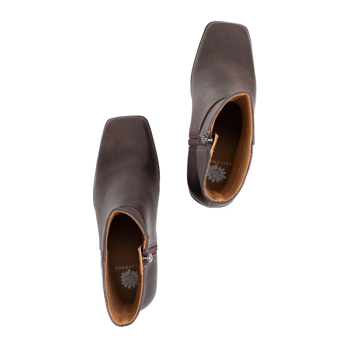 Yellow Box Footwear Best Price | Maora Heeled Boot - Brown