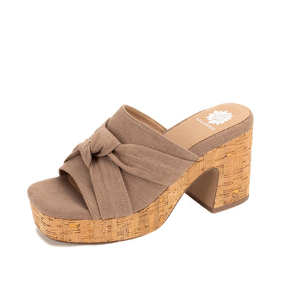 Yellow Box Footwear Customer Favorite | Ordo Platform Heel - Taupe