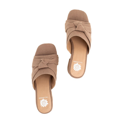 Yellow Box Footwear Customer Favorite | Ordo Platform Heel - Taupe