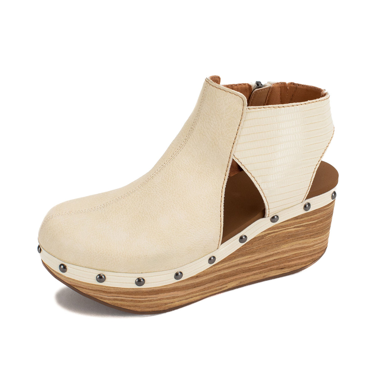Yellow Box Footwear Discount | Brooke Wedge Clog - Bone