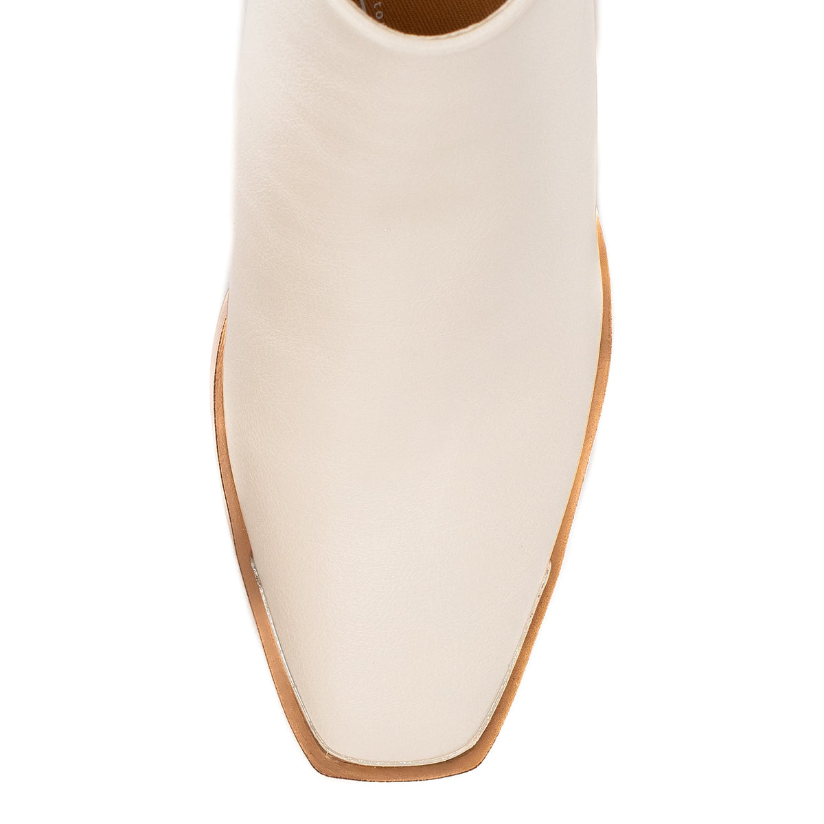 Yellow Box Footwear Premium | Valeska Cut-out Bootie - Ivory