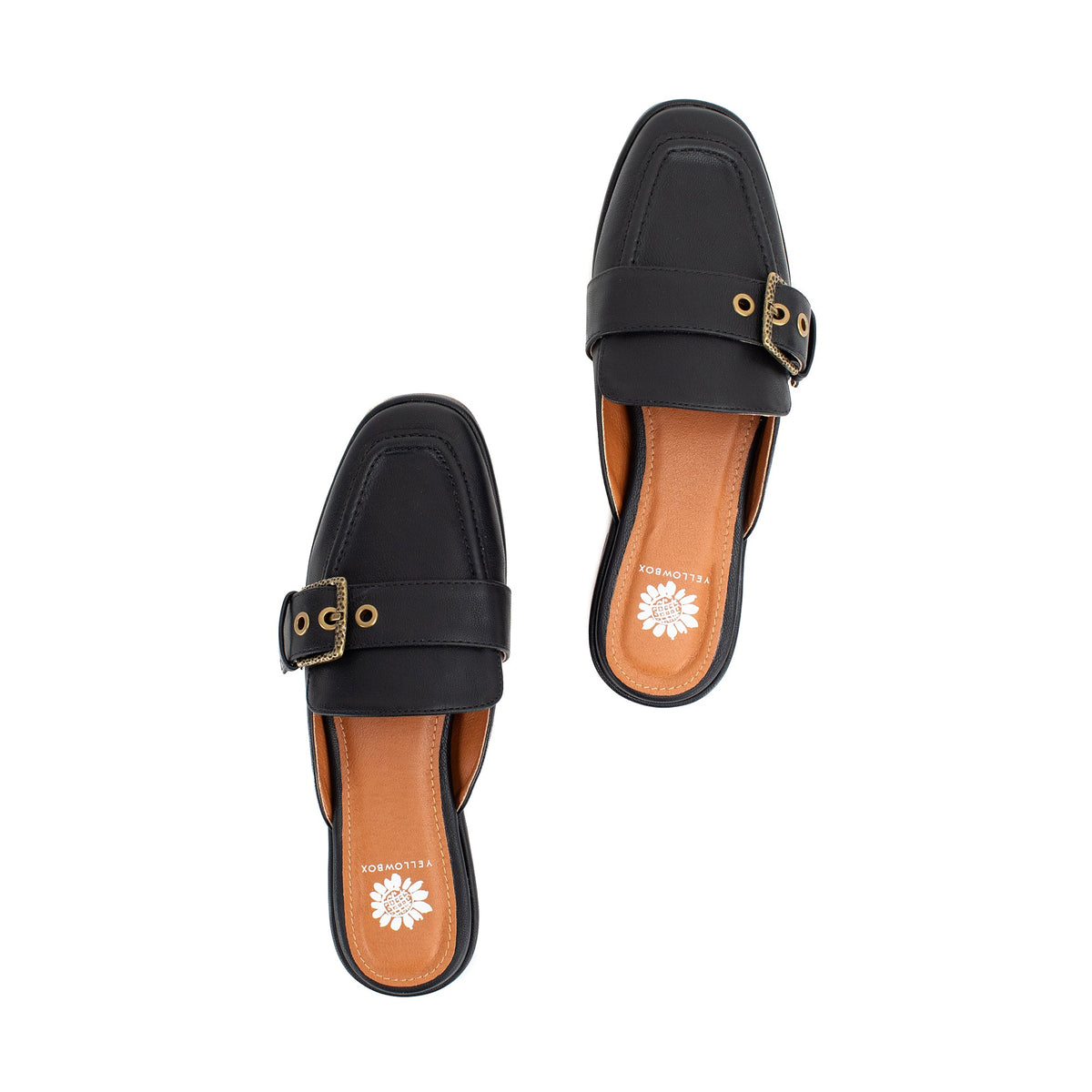Yellow Box Footwear Latest | Jardeen Loafer Mule - Black