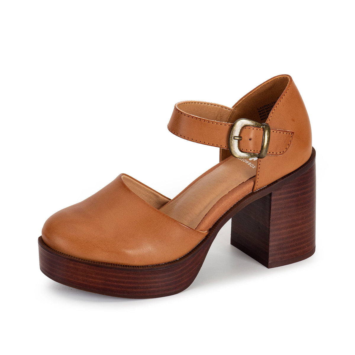 Yellow Box Footwear Recommended | Lauralyn Platform Clog - Tan