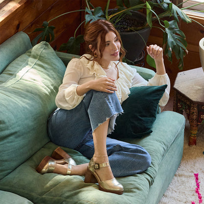 Yellow Box Footwear Recommended | Lauralyn Platform Clog - Tan