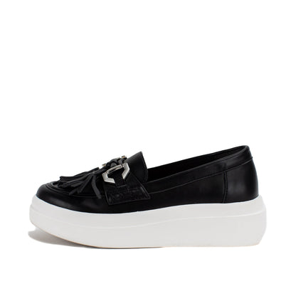 Yellow Box Footwear Great Value | Erina Loafer Sneaker - Black
