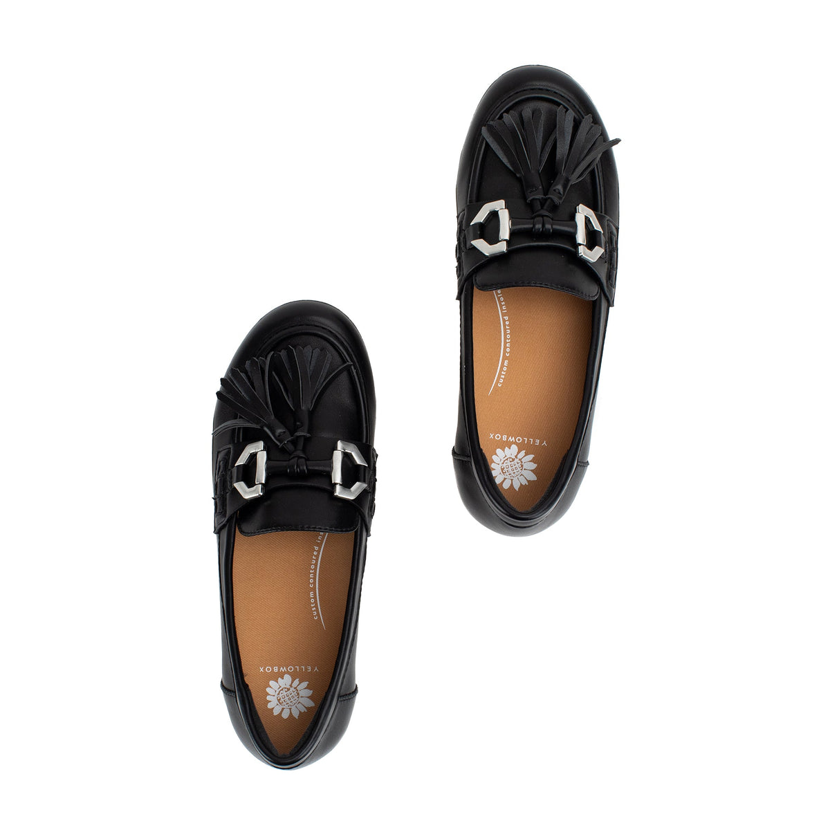 Yellow Box Footwear Great Value | Erina Loafer Sneaker - Black