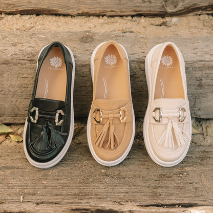 Yellow Box Footwear Great Value | Erina Loafer Sneaker - Black