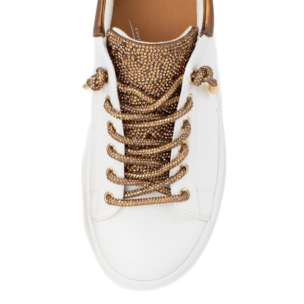 Yellow Box Footwear Best Price | Earl Rhinestone Sneaker - Bronze