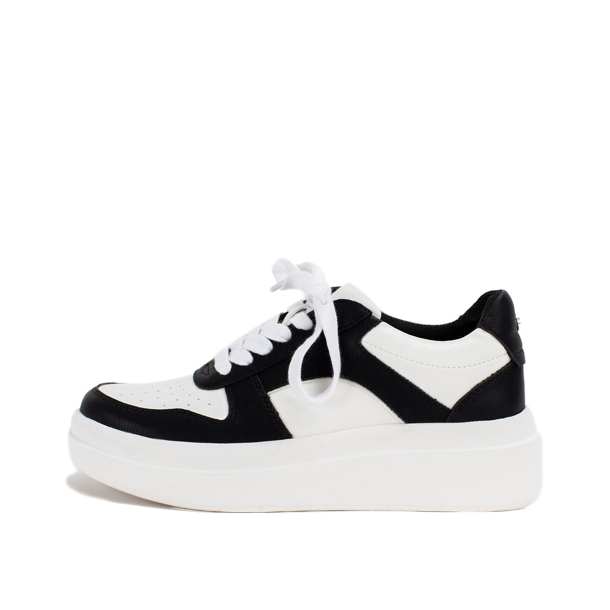 Yellow Box Footwear Best Seller | Emma Flatform Sneaker - Black
