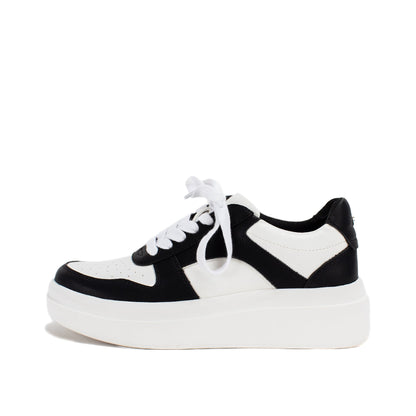 Yellow Box Footwear Best Seller | Emma Flatform Sneaker - Black