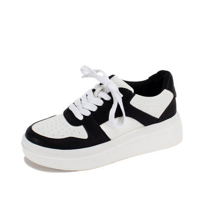 Yellow Box Footwear Best Seller | Emma Flatform Sneaker - Black