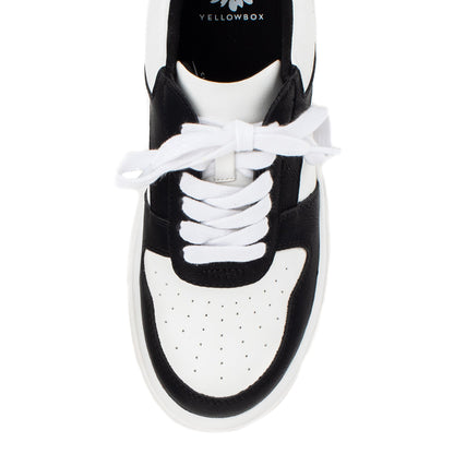 Yellow Box Footwear Best Seller | Emma Flatform Sneaker - Black