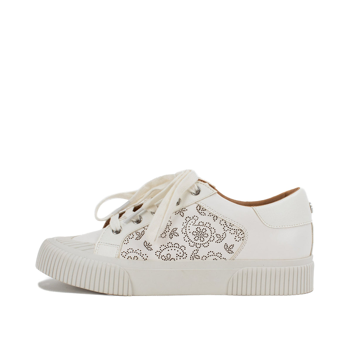 Yellow Box Footwear Premium | Gallen Lace-up Sneaker - White