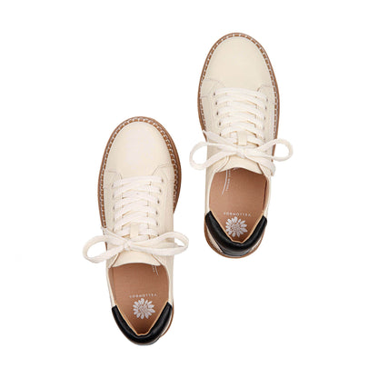 Yellow Box Footwear Signature | Misty Espadrille Sneaker - Ivory