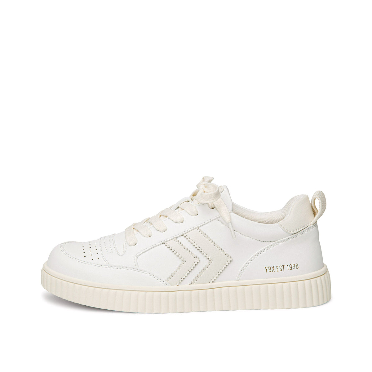 Yellow Box Footwear Smart Buy | Miles Court Sneaker - White
