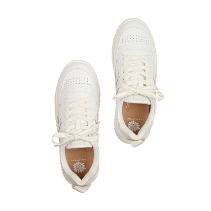 Yellow Box Footwear Smart Buy | Miles Court Sneaker - White