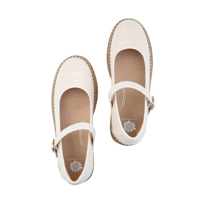 Yellow Box Footwear Quality | Miana Maryjane Espadrille - Cream