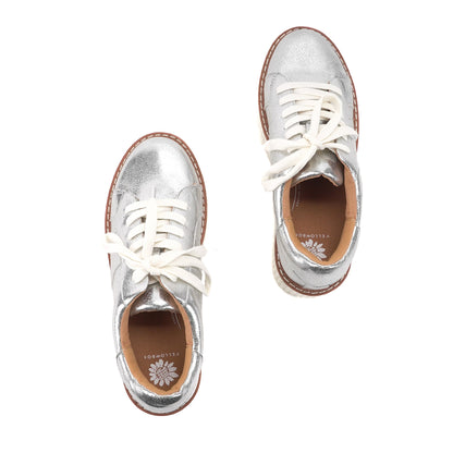Yellow Box Footwear Recommended | Marcell Flatform Sneaker - Silver