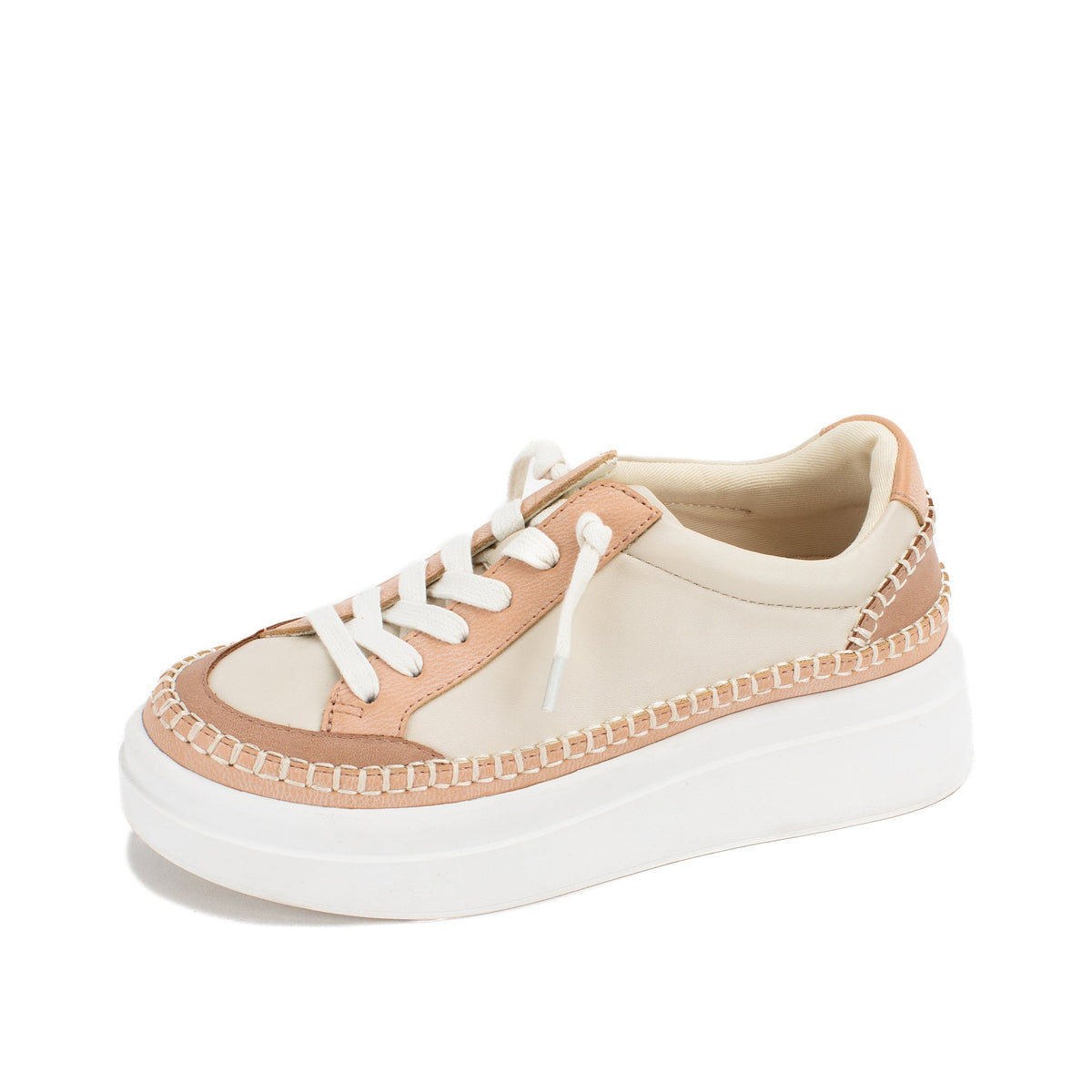 Yellow Box Footwear Trending | Eloise Flatform Sneaker - Blush